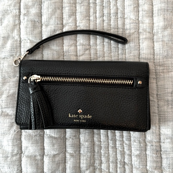 Black Kate Spade wallet - Picture 1 of 4